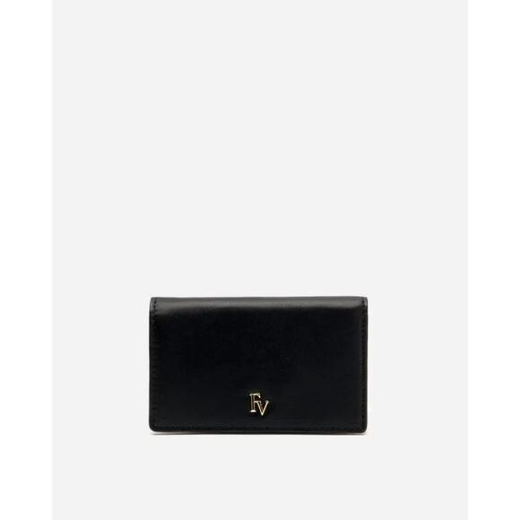 Frances Valentine Soft Nappa Evening Wallet ~ Black - Picture 1 of 4